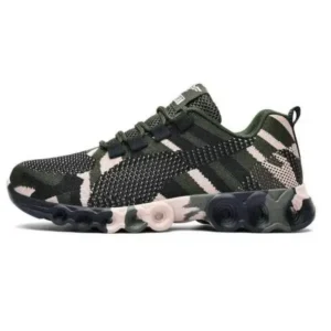 Gadgetorist Couple Casual Camouflage Pattern Lace Up Design Breathable Sneakers