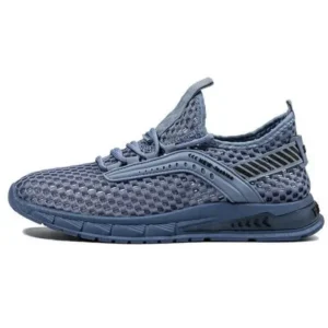 Gadgetorist Men Casual Breathable Hollow Mesh Soft Sole Sports Shoes