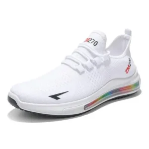 Gadgetorist Men'S Casual Rainbow Bottom Air Cushion Running Sneakers