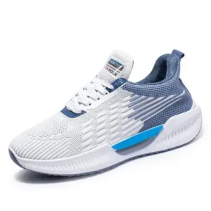 Gadgetorist Men'S Fashion Hollow Color Matching Breathable Running Sneakers